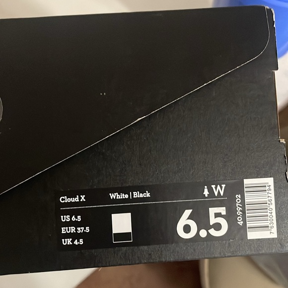 ON Running cloud x - white/black - Picture 7 of 7